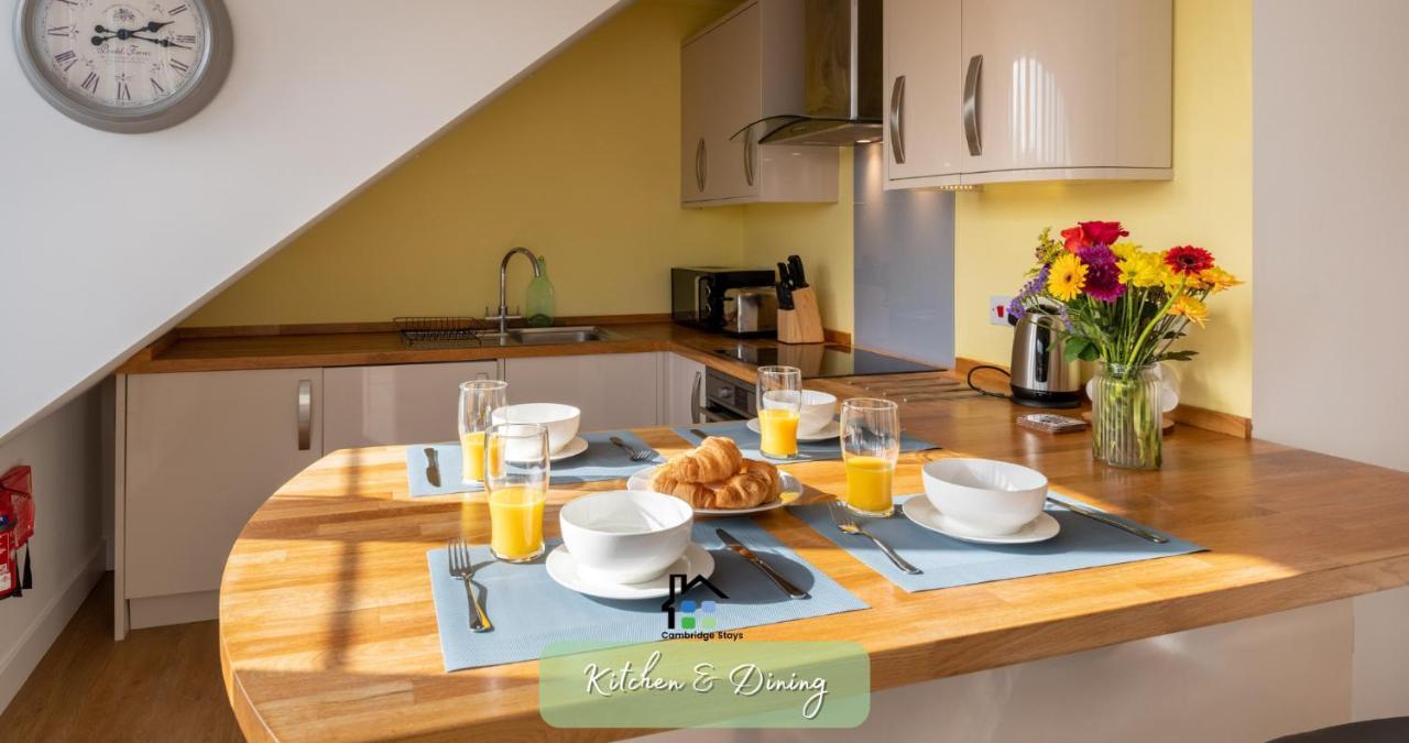 Cambridge Stays Diamond 2Br Apartment-Central-Parking-Walk To City & Train Station Esterno foto
